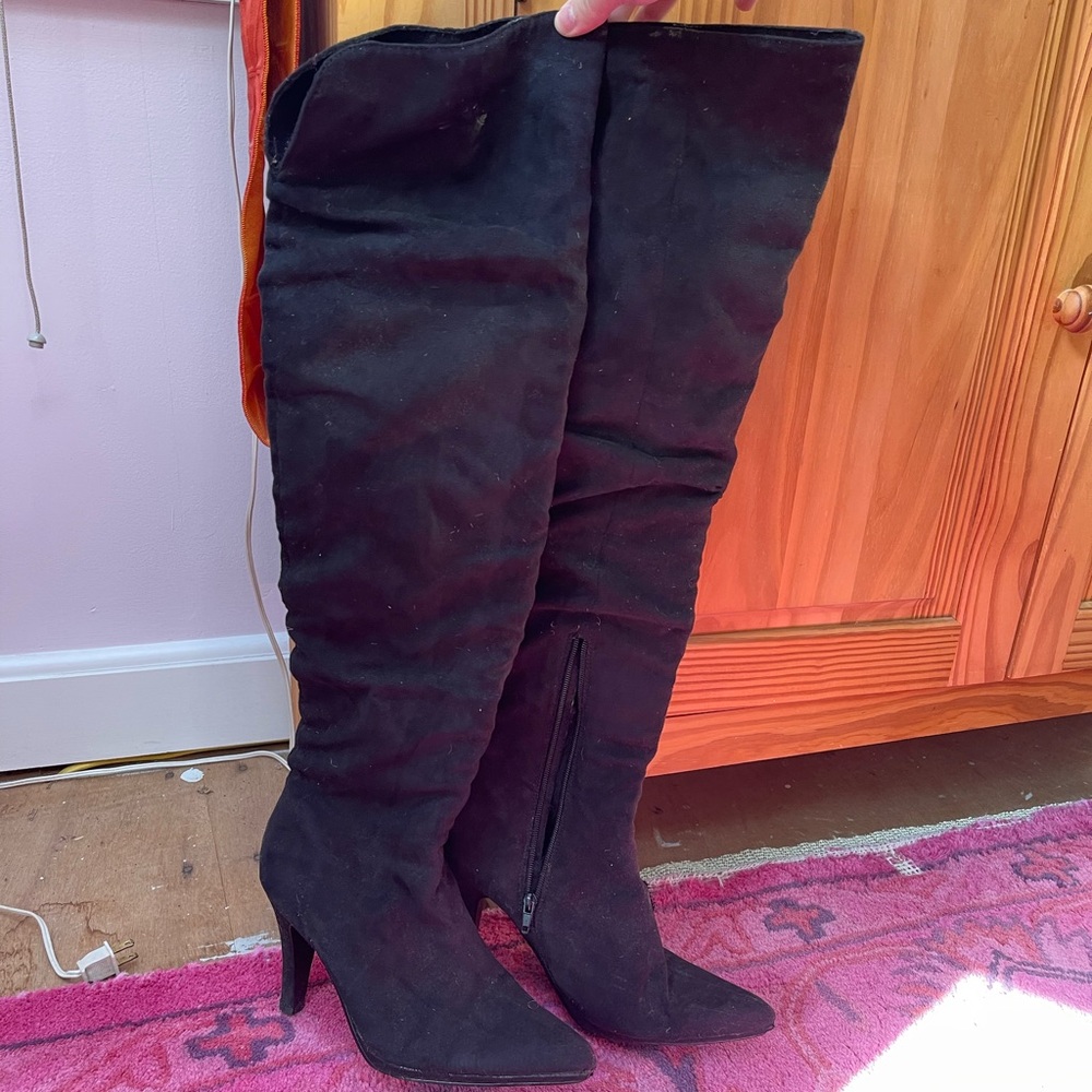 Yumetenbo gyaru jfashion brand vintage heeled boots